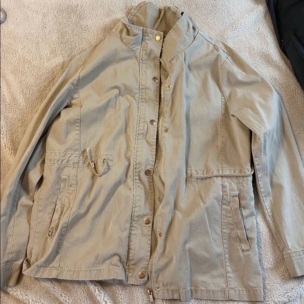Tan Cargo Jacket